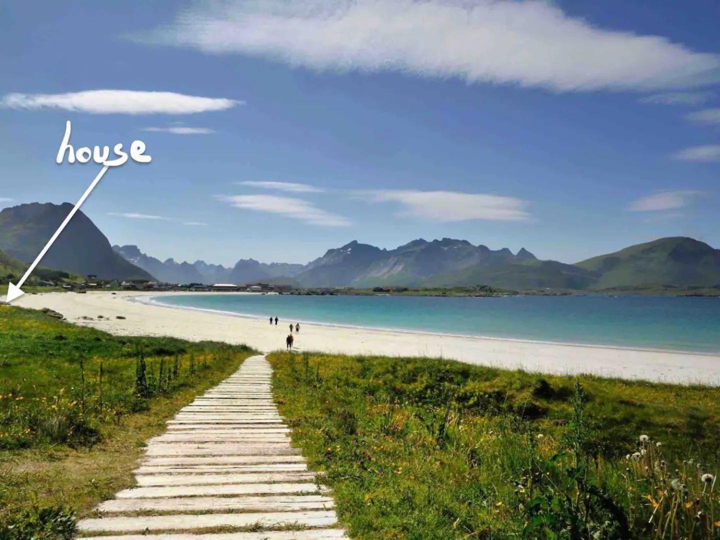 Exclusive Beach House Ramberg - Your Private Oasis 외부 사진