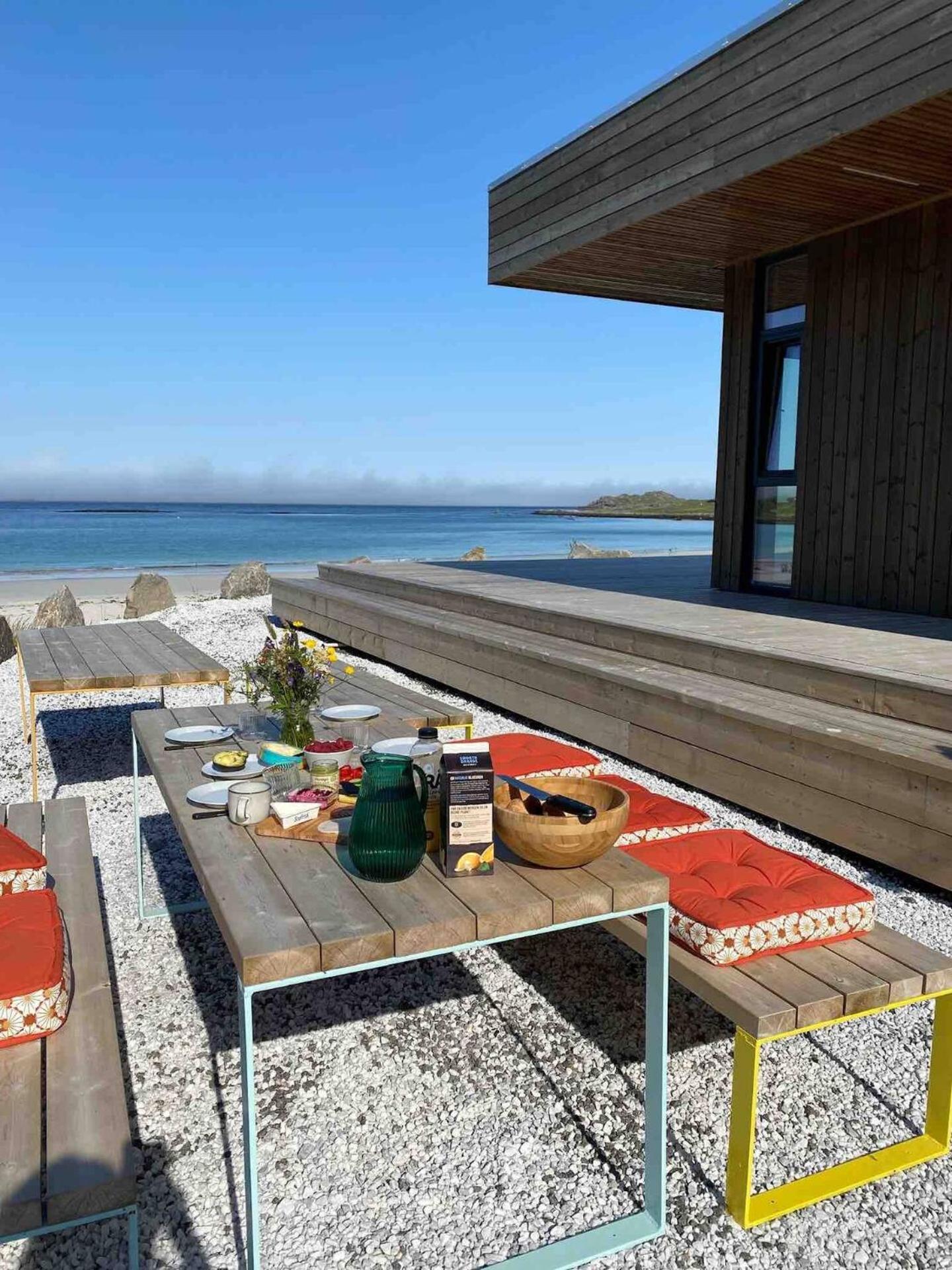 Exclusive Beach House Ramberg - Your Private Oasis 외부 사진